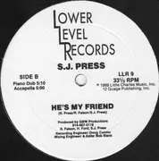 12inch Vinyl Single - S.J. Press - He's My Friend