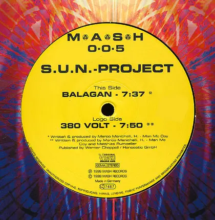 S.U.N.-Project - 380 Volt / Balagan