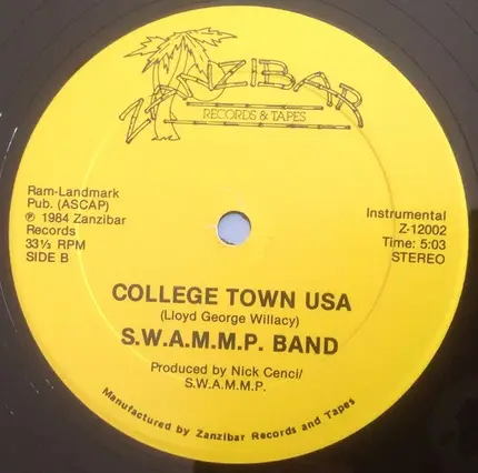 S.W.A.M.M.P. Band - College Town USA