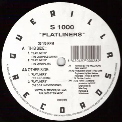 S1000 - Flatliners