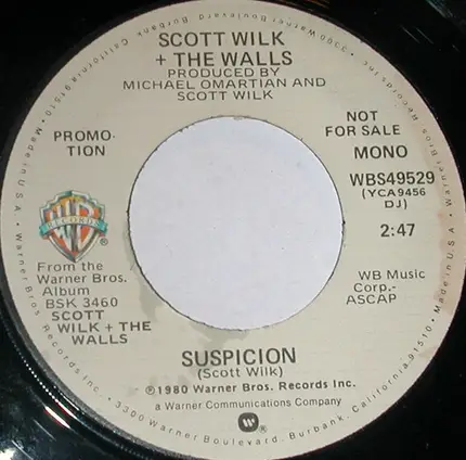Scott Wilk + The Walls - Suspicion
