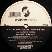 SCOTT BROWN - Now Is The Time