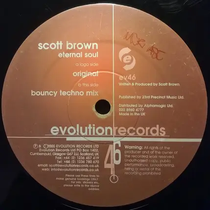 Scott Brown - Eternal Soul
