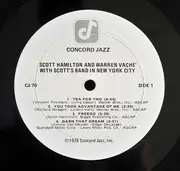 LP - Scott Hamilton And Warren Vaché - Scott Hamilton And Warren Vaché With Scott's Band In New York City