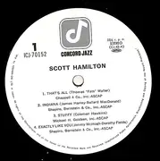LP - Scott Hamilton - Scott Hamilton Is A Good Wind Who Is Blowing Us No Ill - OBI + Inlay