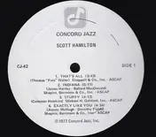 Scott Hamilton - Scott Hamilton Is A Good Wind Who Is Blowing Us No Ill