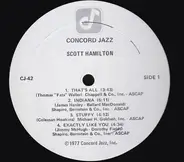 Scott Hamilton - Scott Hamilton Is A Good Wind Who Is Blowing Us No Ill