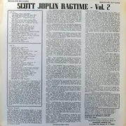 LP - Scott Joplin - Ragtime Volume 2