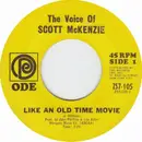 7inch Vinyl Single - Scott McKenzie - Like An Old Time Movie