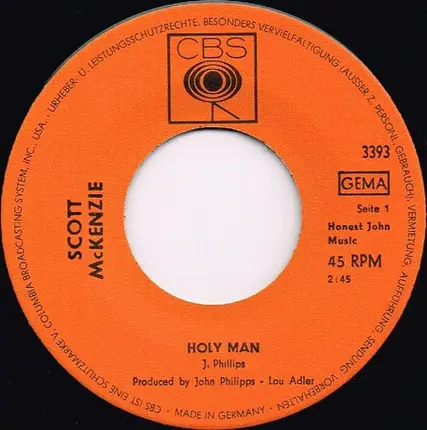 Scott McKenzie - Holy Man