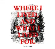 CD - Scott Orr - Where I Lived, And What I Lived For