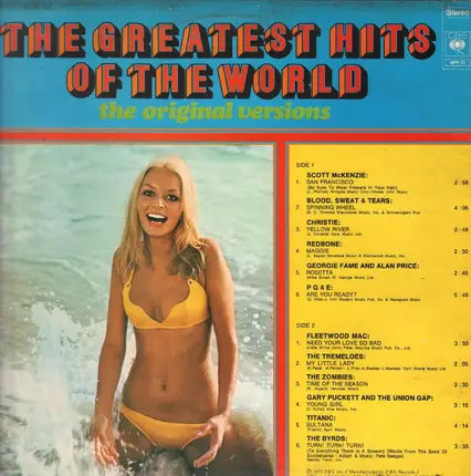 The Byrds, Scott McKenzie a.o. - The Greatest Hits of the World