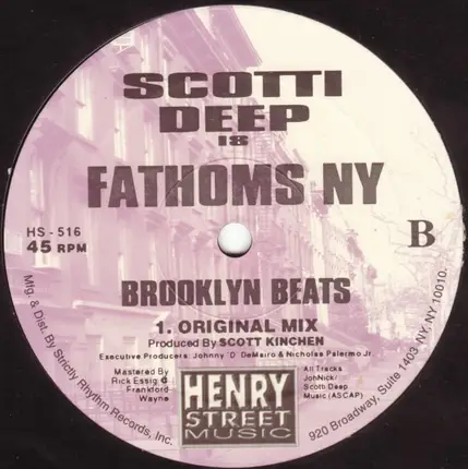 Scotti Deep is Fathoms NY - Brooklyn Beats