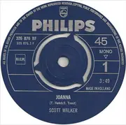 7'' - Scott Walker - Joanna