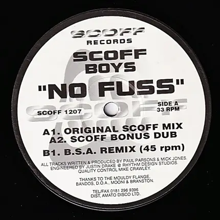 Scoff Boys - No Fuss