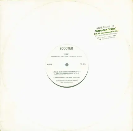 Scooter / Anita Ward - Fire / Ring My Bell (Mixes)