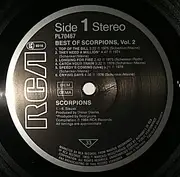 LP - Scorpions - Best Of Scorpions, Vol. 2