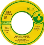7inch Vinyl Single - Scorpions - Big City Nights