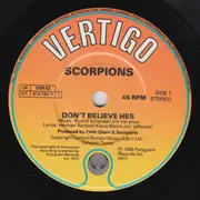 7inch Vinyl Single - Scorpions - Don't Believe Her