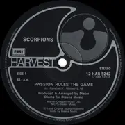 12inch Vinyl Single - Scorpions - Passion Rules The Game