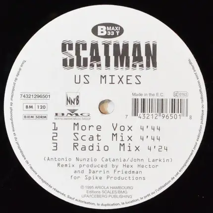 Scatman John - Scatman (US Mixes)