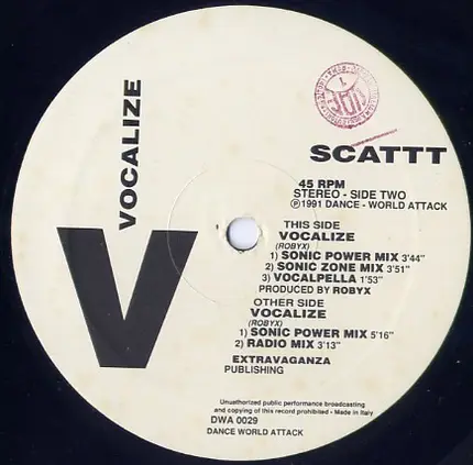 Scattt - Vocalize
