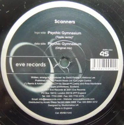 Scanners - Psychic Gymnasium