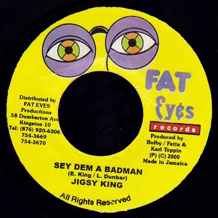 Scare Dem 2 & Sugar Slick / Jigsy King - Girls Dem List / Sey Dem A Badman