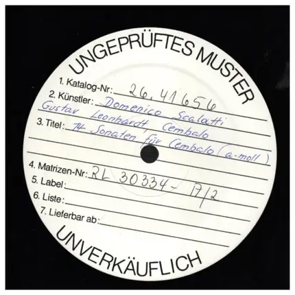 Scarlatti - 14 Sonate Per Clavicembalo