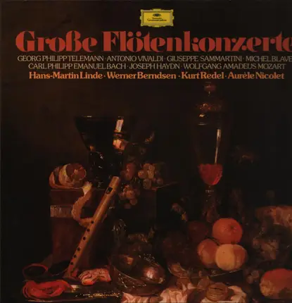 Scarlatti / Vivaldi / Sammartini / J. S. Bach a.o. - Grosse Flötenkonzerte
