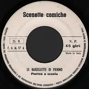 7inch Vinyl Single - Scenette Comiche - Le Barzellette Di Pierino
