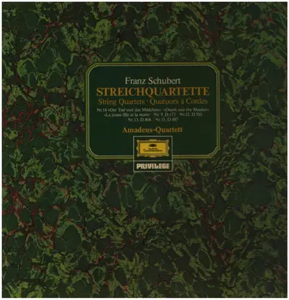 Schubert - Streichquartette
