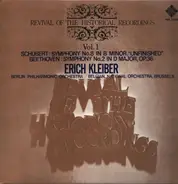 Schubert / Beethoven - Symphony No. 8 In B Minor, "Unfinished" / Symphony No. 2 In D Major, Op. 36