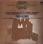 LP - Schubert / Beethoven - Symphony No. 8 in B minor, 'Unfinished' / Symphony No. 2 in D major, Op. 36 - +insert