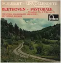 LP - Schubert / Beethoven - Unvollendete - Symphonie H-Moll / Pastorale - Symphonie Nr. 6 F-Dur Op. 68