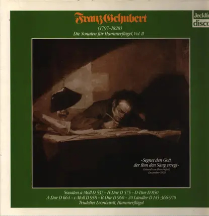 Schubert - Die Sonaten Für Hammerflügel - Vol. II