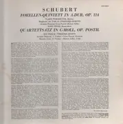 LP - Schubert - Forellen-Quintett, Quartettsatz In C-moll (Vlado Perlemuter,..)
