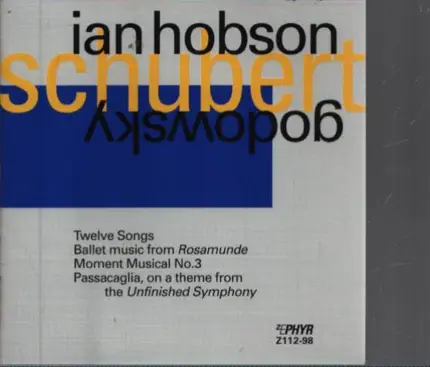 Schubert / Godowsky - Twelve Songs