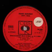 Double LP - Schubert - Streichquartette Nr. 9, Nr. 13 & Nr. 15 - red eye / Gatefold