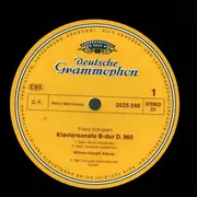 LP - Schubert - Klaviersonate B-dur D. 960 / Klaviersonate C-dur D. 279