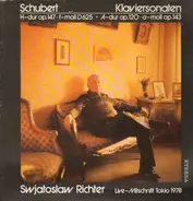 Schubert - Klaviersonaten H-dur/f-moll D625/A-dur/a-moll