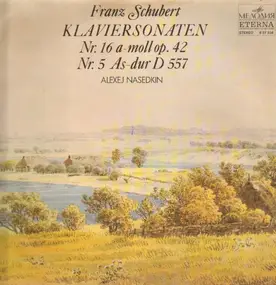 Franz Schubert - Klaviersonaten Nr.16 a-moll, Nr.5 As-dur
