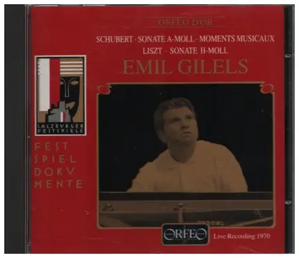 Schubert / Liszt - Moments Musicaux / Sonate H-Moll
