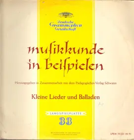 Franz Schubert - Kleine Lieder und Balladen