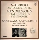 LP - Schubert / Mendelssohn-Bartholdy - Unvollendete / 'Italienische' Symphonie - mono