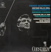 Schubert / Mendelssohn - Sinonie Nr 8 h-moll / Sinfonie Nr 4 A-Dur (Bernstein)