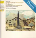 LP - Schubert / Mendelssohn - Symphonie Nr. 8 / Symphonie Nr. 4