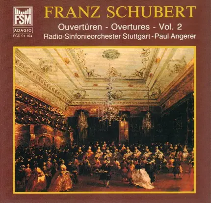Schubert - Ouvertüren Vol.2 (Paul Angerer)
