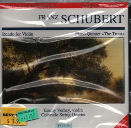 Schubert - Rondo for Violin / Piano Quintet "The Trout"