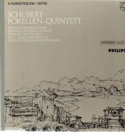 Schubert - Schubert Forellen-Quintett, Grumiaux, Haebler..